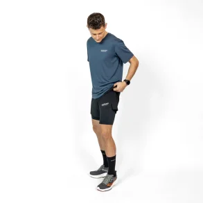 Liiteguard GLU-TECH_RUNNING_2IN1_SHORTS_MEN_-Shorts-LG1086-Black